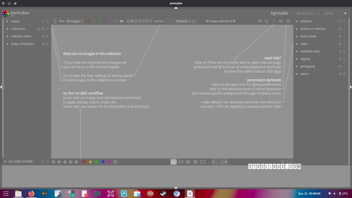 Darktable 5.4: Editor RAW de código aberto com novas câmaras