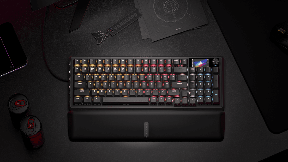 Corsair Vanguard Pro 96: Precisão Hall Effect redefine o gaming