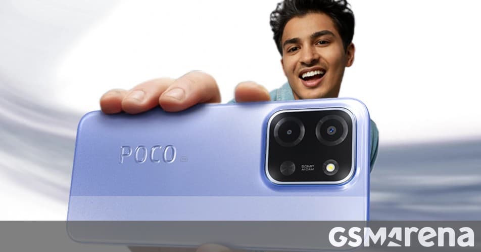 Poco C85 5G chega a 9 de dezembro com bateria gigante