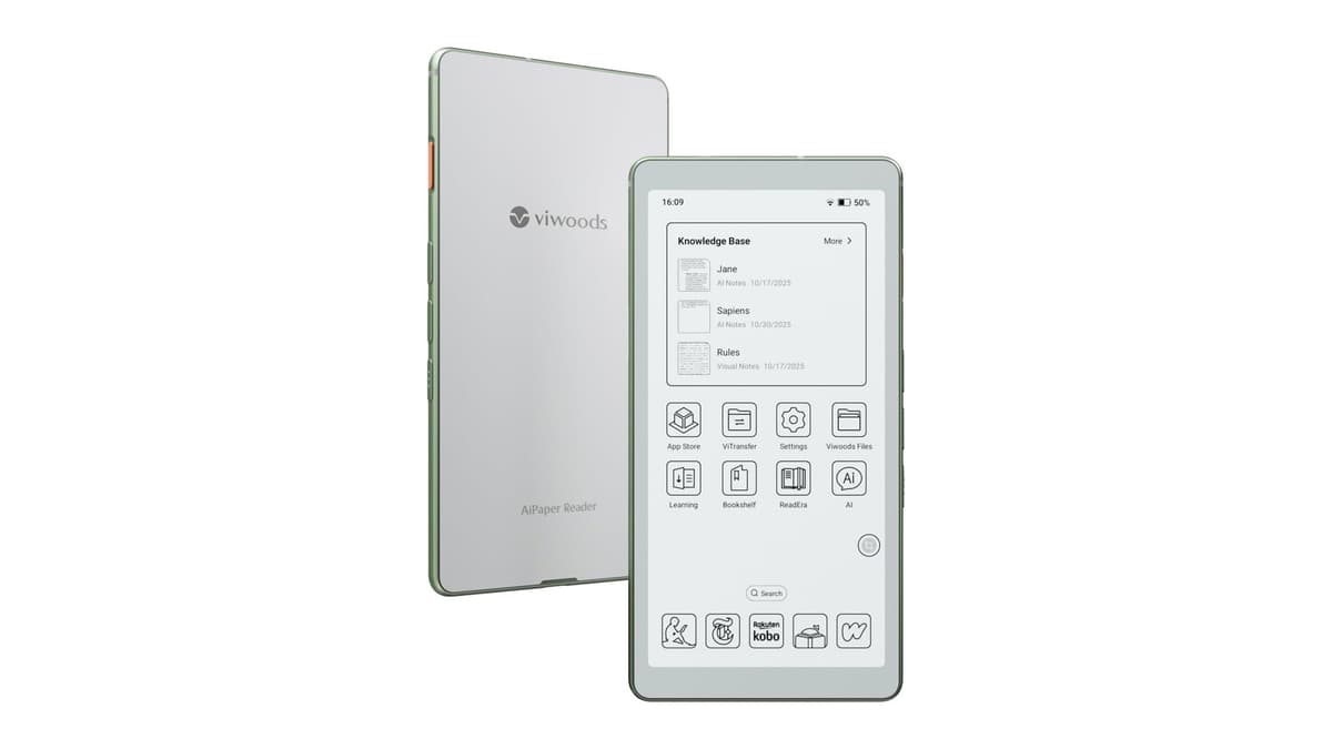 E-reader pioneiro com Android 16 mais acessível no mercado