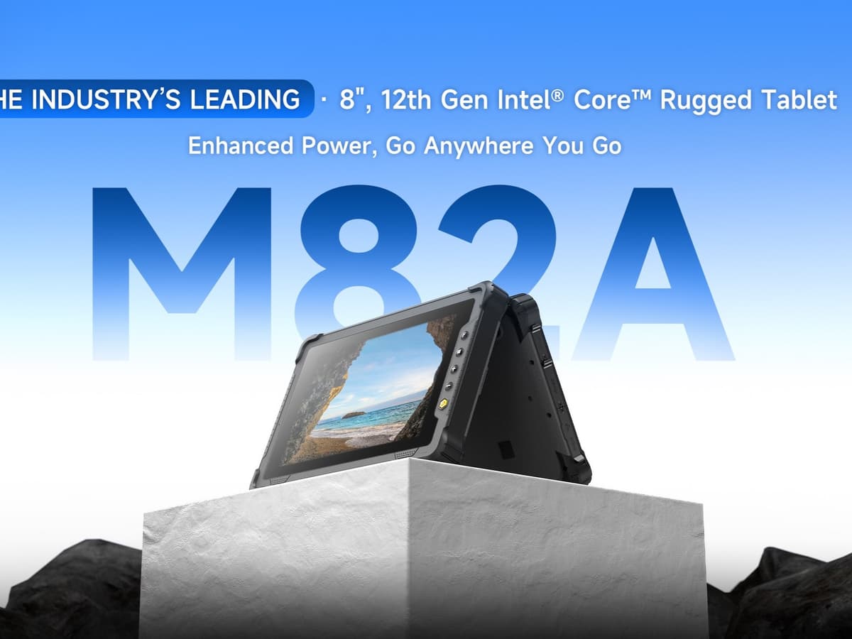 OneRugged M82A: O tablet robusto com Intel Core para qualquer desafio