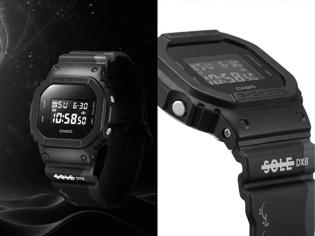 Casio G-Shock x Sole DXB: Um relógio com alma do deserto