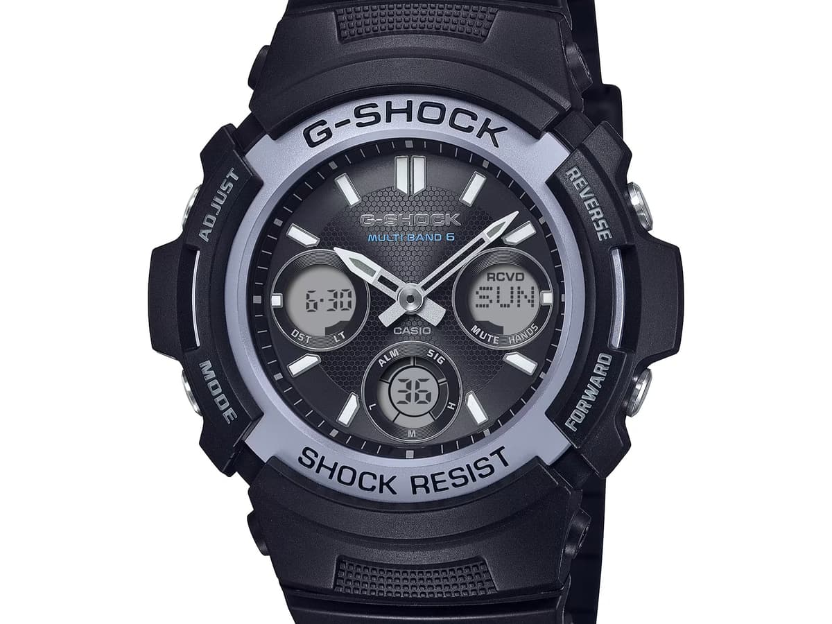 Casio G-Shock AWG-M100FP-1A2: Robustez e Autonomia Solar