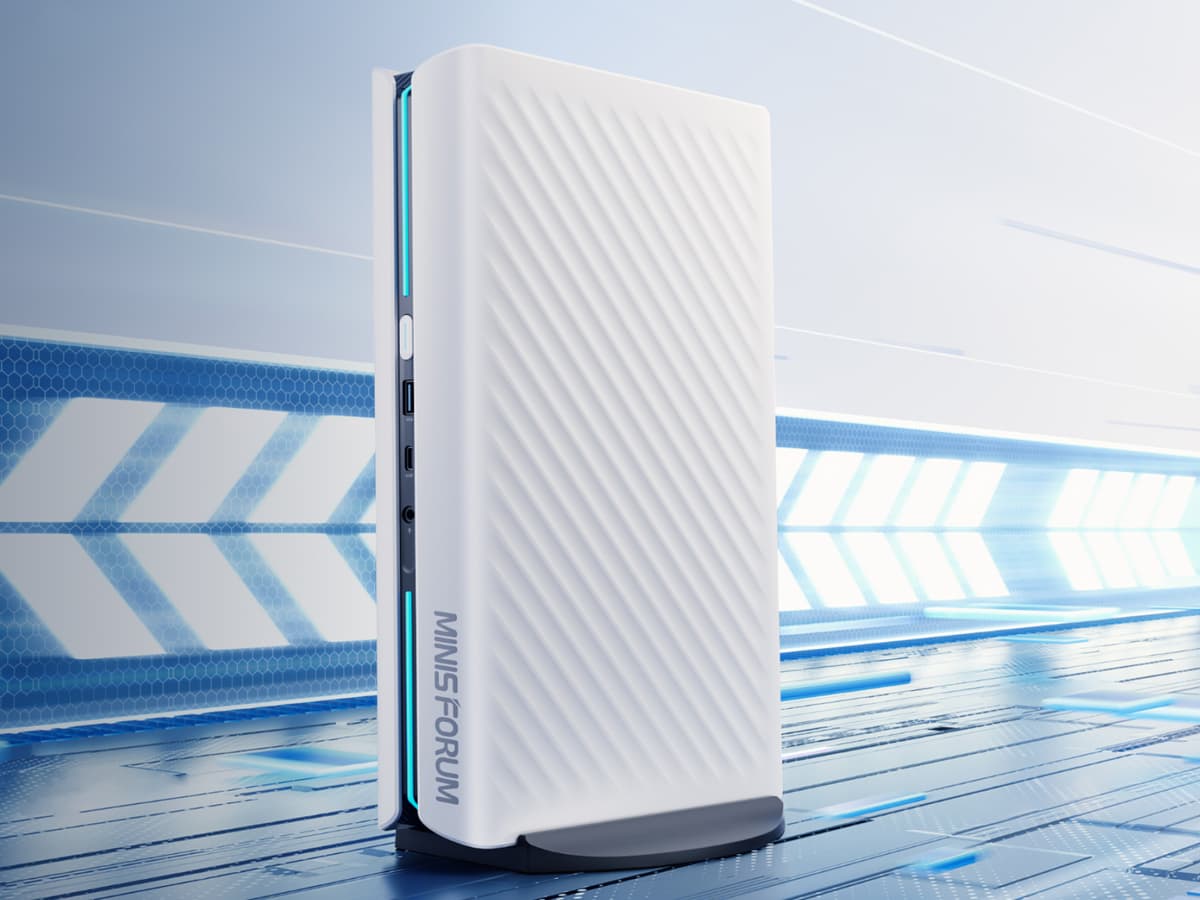 Minisforum AtomMan G1 Pro: RTX 5060 e Ryzen potente em mini-PC