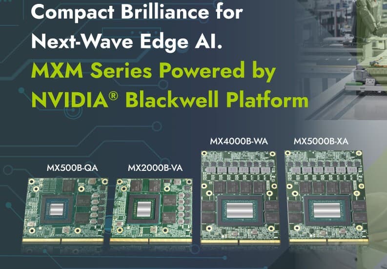 Aetina Lança Módulos GPU NVIDIA Blackwell Para Soluções Embedded