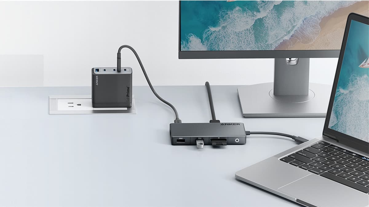 Hub USB-C Anker 7-em-1: A solução completa para a sua produtividade