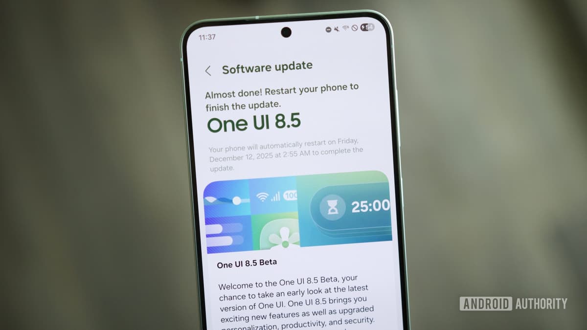 One UI 8.5: Samsung lança versão beta da sua próxima grande atualização
