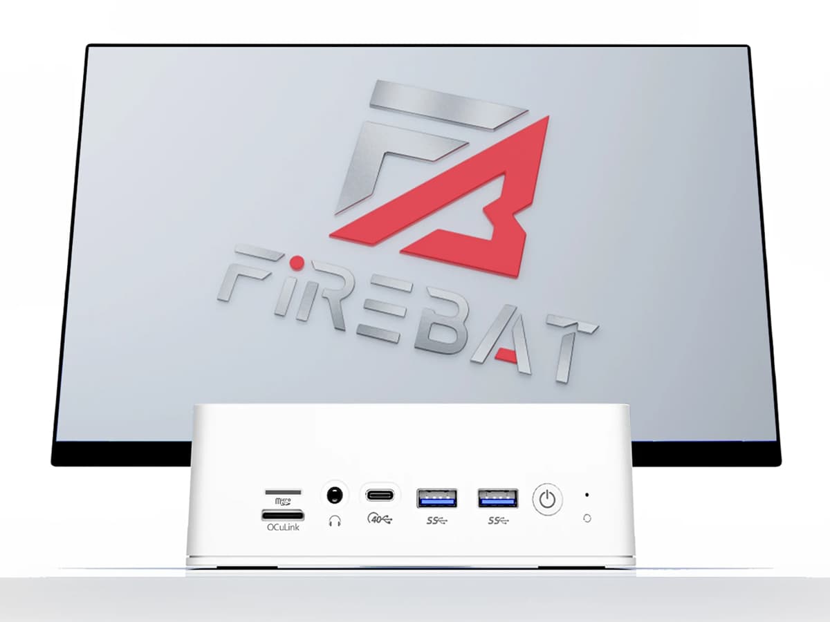 Firebat A8: Mini PC renovado com AMD Ryzen AI 9 e porta OCuLink