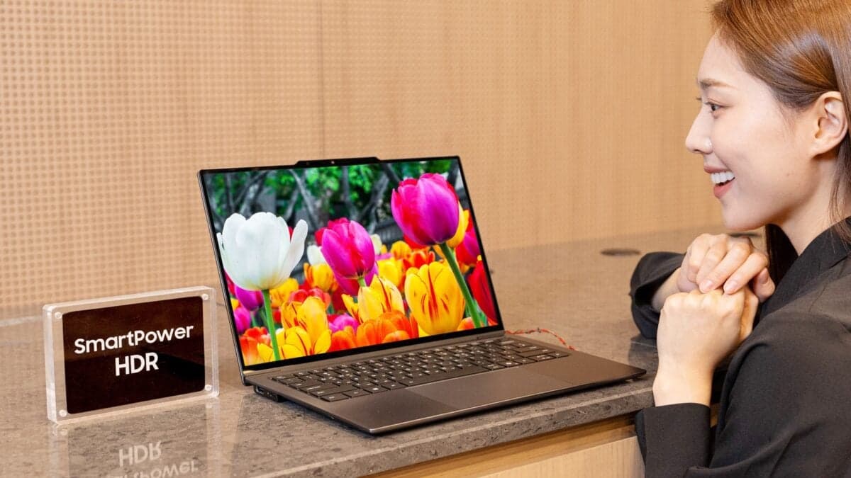 Samsung e Intel otimizam bateria em portáteis OLED com SmartPower HDR